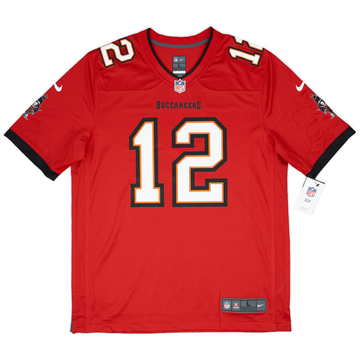 2020-22 Tampa Bay Buccaneers Brady #12 Nike Maillot de match domicile (L)