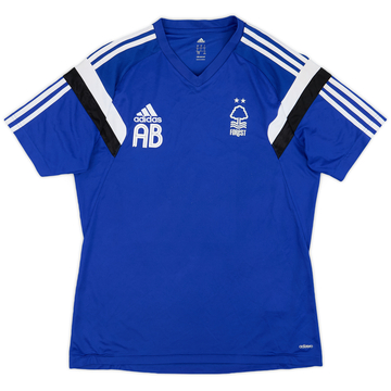 2014-15 Nottingham Forest Maillot d'entraînement adidas Édition pour le personnel AB - 8/10 - (L)