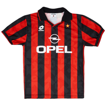 1994-95 AC Milan Maillot Domicile - 8/10 - (S)