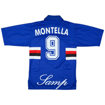 Maillot domicile Sampdoria 1996-97 Montella #9 - 6/10 - (S)