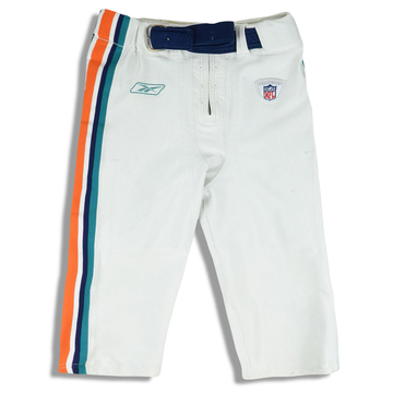 2001 Miami Dolphins Reebok Pantalon porté en match (domicile) XL