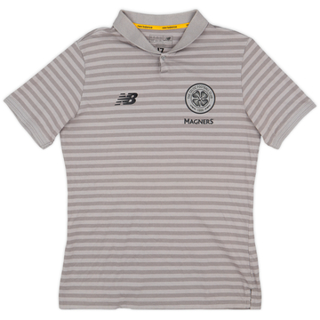 2017-18 Celtic New Balance Polo 8/10 (M)
