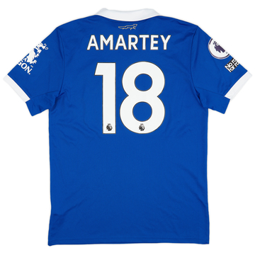 2022-23 Leicester Maillot de match domicile Amartey #18