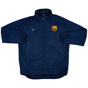 2003-04 Barcelona Nike Veste de pluie à capuche - 7/10 - (XL)