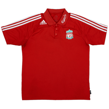 2008-09 Liverpool adidas Polo 8/10 - (L)