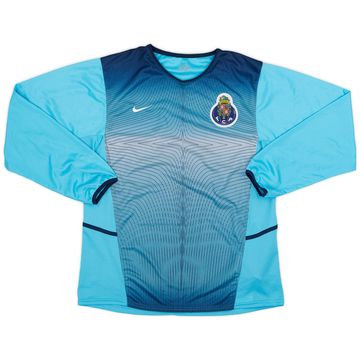 2002-03 Maillot Porto extérieur manches longues version joueur - 10/10 - (M)