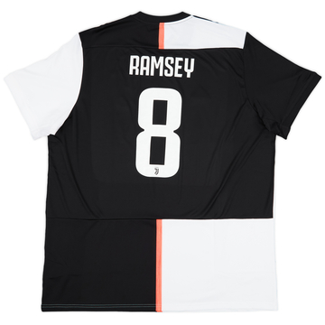 2019-20 Juventus Maillot Domicile Ramsey #8 (XXL)