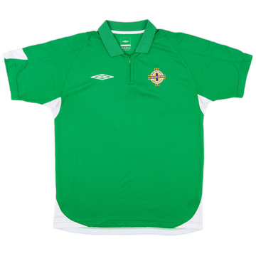 2006-08 Northern Ireland Umbro 1/4 Zip Maillot d'entraînement - 8/10 - (M)