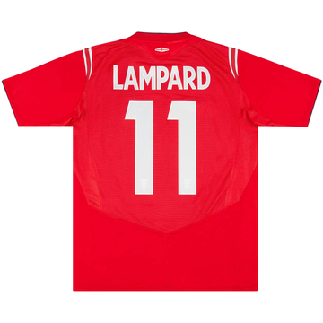 2004-06 England Maillot extérieur Lampard #11 - 6/10 - (S)