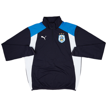 2014-15 Huddersfield Puma Top d'entraînement 1/4 zip - 8/10 - (XXL)