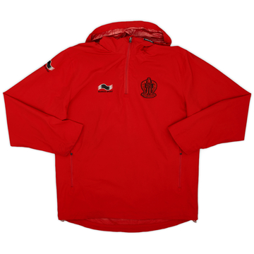 2014-15 Nice Burrda Sport Veste de pluie 1/4 Zip à capuche - 9/10 - (M)