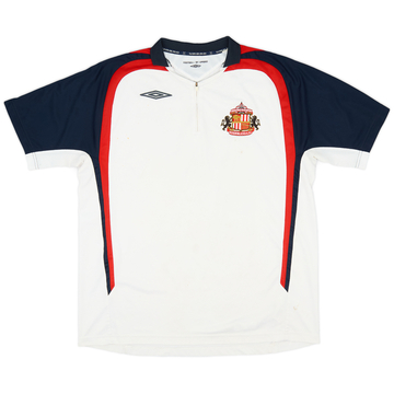 2008-09 Sunderland Umbro Maillot d'entraînement 1/4 zip - 6/10 - (L)