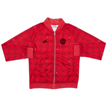 2009-10 Manchester United Nike Veste de survêtement - 9/10 - (S)