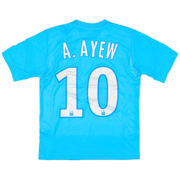 2013-14 Olympique Marseille Maillot Third A.Ayew #10 (7-8 ans)