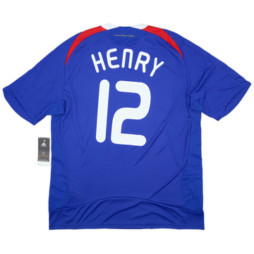 2007-08 France Maillot Domicile Henry #12 (XL)