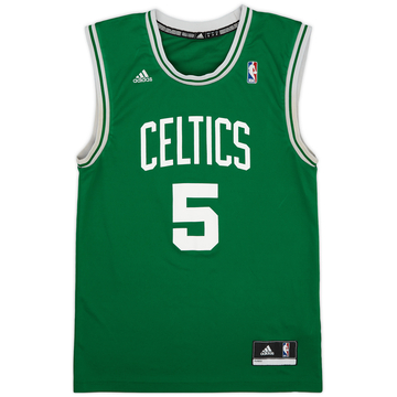 2010-13 Boston Celtics Garnett #5 adidas Maillot extérieur - 7/10 - (S)