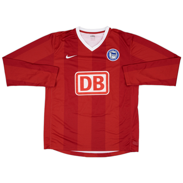 2007-08 Hertha Berlin II Maillot de match extérieur ML #4