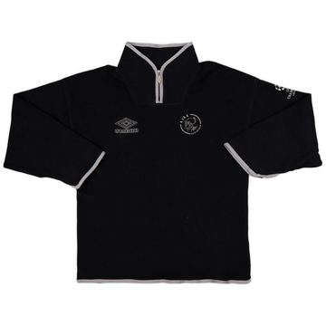1996-97 Ajax Umbro CL 1/4 Zip Veste polaire - 8/10 - (M)