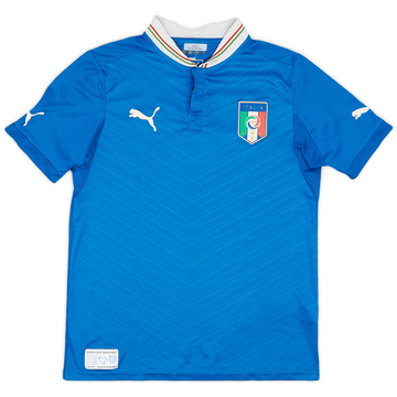 2012-13 Italy Maillot Domicile - 9/10 - (XL.Boys)