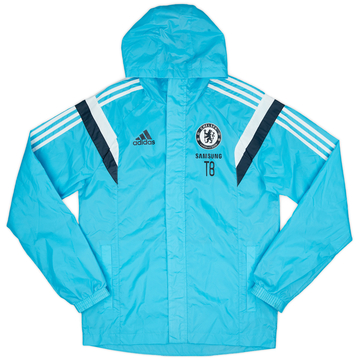 2014-15 Chelsea Édition Staff adidas Veste de pluie à capuche TB - 8/10 - (S)
