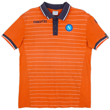 2009-10 Napoli Macron Polo - État 8/10 - (M)