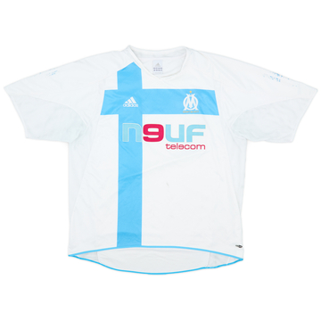 2004-05 Olympique Marseille Maillot Domicile - 4/10 - (XL)
