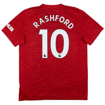 2020-21 Manchester United Maillot domicile Rashford #10 - 5/10 - (L)