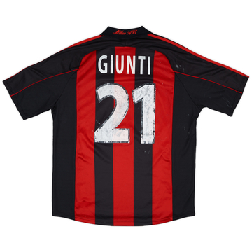 Maillot de match domicile AC Milan 2000-01 Giunti #21