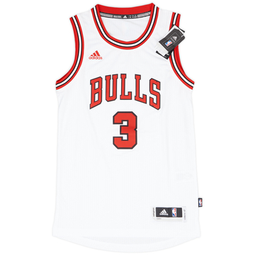 2016-17 Chicago Bulls Wade #3 adidas Swingman Maillot domicile (XXS)