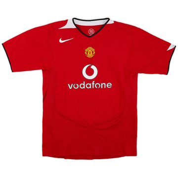 2004-06 Manchester United Maillot domicile - 9/10 - (XL Garçon)