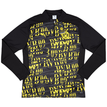 2024-25 Borussia Dortmund Puma Haut 1/4 Zip Avant-match