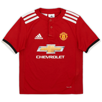 2017-18 Maillot domicile Manchester United - 8/10 - (5-6 ans)