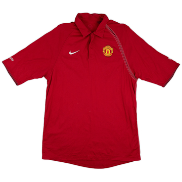 2007-08 Manchester United Nike Polo - 8/10 - (M)