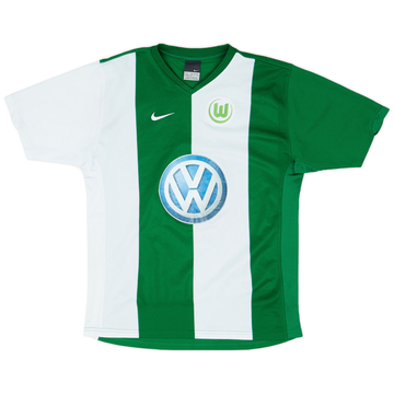 2006-07 Wolfsburg Maillot Domicile - 6/10 - (XL.Boys)