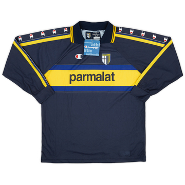 1999-00 Parma Maillot Third Basique Manches Longues (XL.Boys)