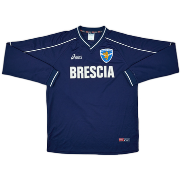 2006-07 Brescia Asics Maillot d'entraînement à manches longues - 9/10 - (L)
