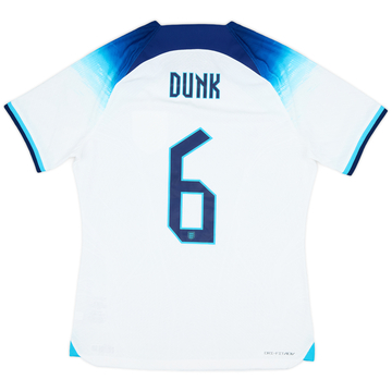 2022-23 England Maillot Domicile Version Joueur Dunk #6 - 8/10 - (L)