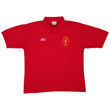 2005-06 Liverpool Reebok Vainqueurs LDC Polo - 8/10 - (XL)