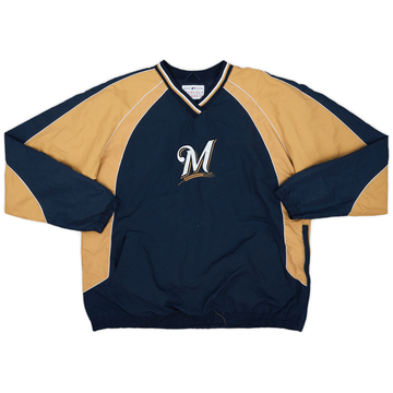 2000s Milwaukee Brewers MLB Veste coupe-vent pullover - 9/10 - (XL)