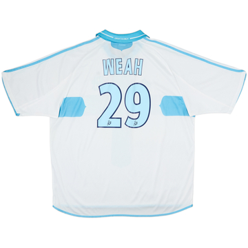 2000-01 Olympique Marseille Maillot Domicile Weah #29 - 8/10 - (XXL)