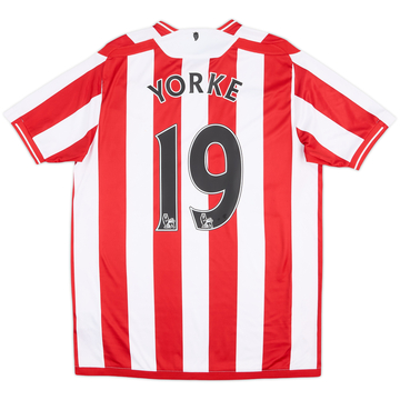 2009-10 Sunderland Maillot domicile Yorke #19 - 6/10 - (M)