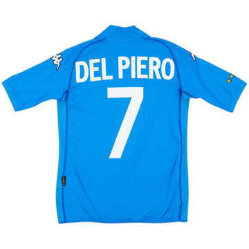 2002 Italy Maillot Domicile Del Piero Del Piero #7 - 8/10 - (XL.Boys)
