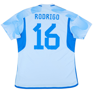 2022-23 Spain Maillot extérieur Rodrigo #16 - 10/10 - (XL)