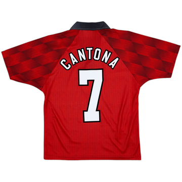 1996-98 Manchester United Maillot domicile Cantona #7 - 9/10 - (Y)