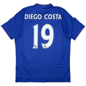 2015-16 Chelsea Maillot Domicile Diego Costa #19 - 6/10 - (L)