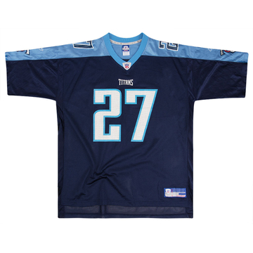 2002-03 Tennessee Titans George #27 Reebok On Field Maillot (Domicile) XL