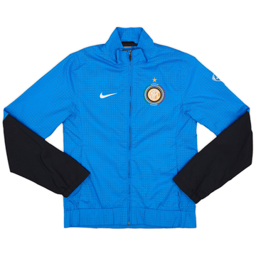 2009-10 Inter Milan Nike Veste de survêtement tissée - 9/10 - (S)
