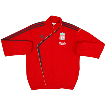 2009-10 Liverpool adidas Veste de survêtement - 8/10 - (M/L)