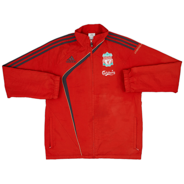 2009-10 Liverpool adidas Veste de survêtement - 8/10 - (M)