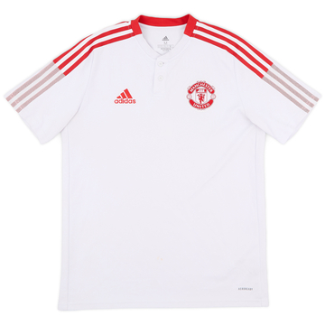 2021-22 Manchester United adidas Polo - 5/10 - (M)